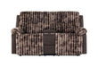 U6028 BROWN CONSOLE RECLINING LOVESEAT - De Avenue Furniture
