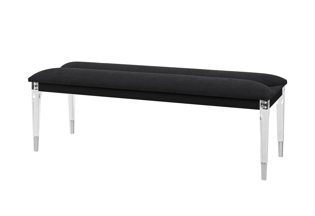 LANDO BLACK BEDROOM ACCESSORY - De Avenue Furniture