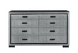 ISABELLA GREY DRESSER WITH LED - De Avenue Furniture