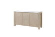 D1321 BUFFET W REAL MARBLE TOP - De Avenue Furniture