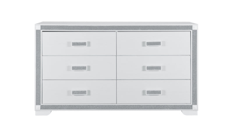 SOLEIL WHITE DRESSER - De Avenue Furniture