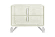 LYRA BEIGE NIGHTSTAND WITH USB - De Avenue Furniture