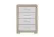 EMMA NATURAL/WHITE CHEST - De Avenue Furniture