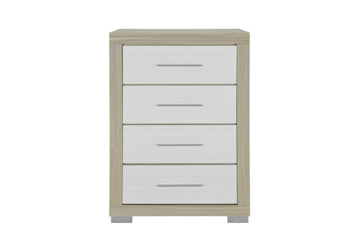 EMMA NATURAL/WHITE CHEST - De Avenue Furniture