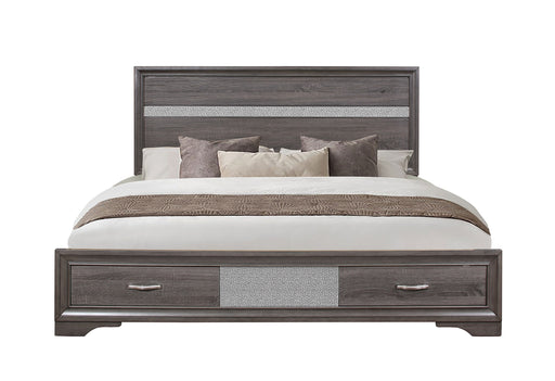 SEVILLE GREY KING BED - De Avenue Furniture
