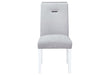 MONACO WHITE DINING TABLE + 8 MONACO DINING CHAIR - De Avenue Furniture