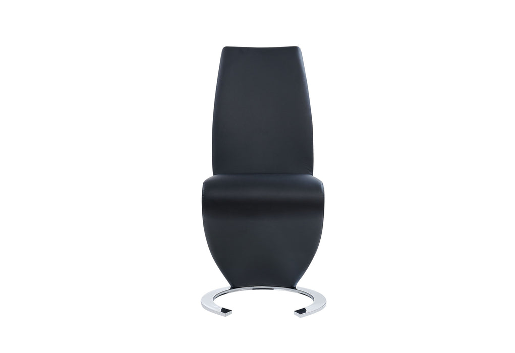 D9002 BLACK DINING CHAIR - De Avenue Furniture