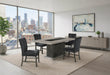 D8030 DINING TABLE AND 4 D8030 DINING CHAIRS - De Avenue Furniture