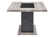 D8030 DINING TABLE WITH STORAGE DRAWERS AND STORAGE DOOR - De Avenue Furniture