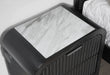 BECKETT WHT/BLK KING BED GROUP - De Avenue Furniture