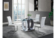 D1628DT + 6 D915DC WHITE - De Avenue Furniture