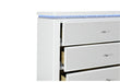 ALINA WHITE DRESSER WITH LED - De Avenue Furniture