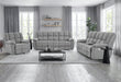U6000 SMOKE RECLINING SOFA/CONSOLE RECLINING LOVESEAT/GLIDER RECLINER - De Avenue Furniture