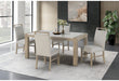 D1321DT+D1321DC LIGHT GREY - De Avenue Furniture
