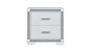 SOLEIL WHITE NIGHTSTAND - De Avenue Furniture