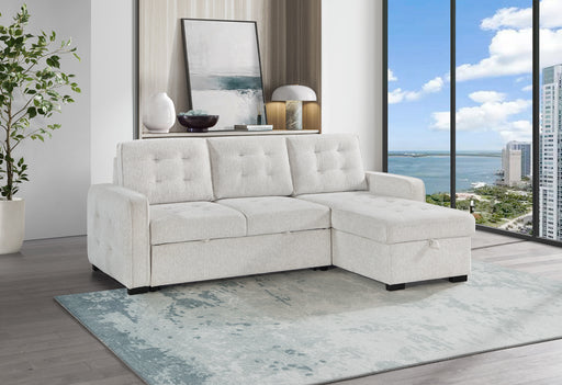 U0707 CHALK REVERSIBLE SOFA BED - De Avenue Furniture