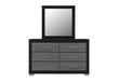 EMMA BLACK/GREY DRESSER - De Avenue Furniture