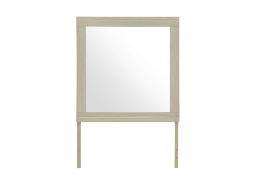EMMA NATURAL/WHITE MIRROR - De Avenue Furniture