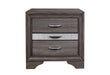SEVILLE GREY NIGHTSTAND - De Avenue Furniture