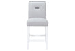 MONACO WHITE BAR TABLE + 6 MONACO BS-N - De Avenue Furniture