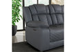 U7068 GREY 10 PWR REC SOFA/PWR CON REC LOVESEAT WITH LED - De Avenue Furniture