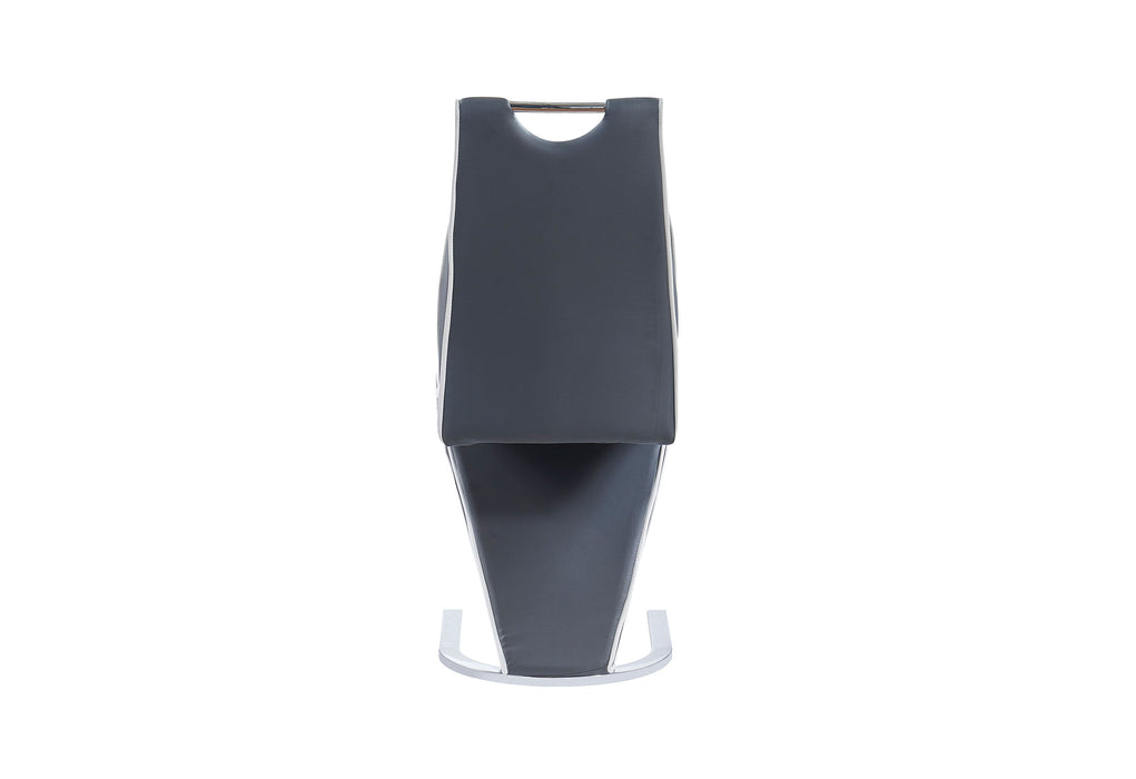 D4127 GREY DINING CHAIR - De Avenue Furniture