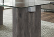 D4238 DINING TABLE AND 6 D4239 DINING CHAIRS - De Avenue Furniture