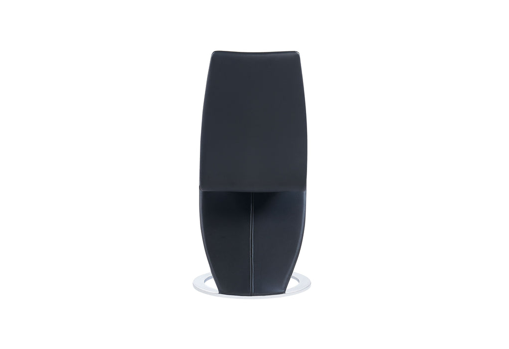 D9002 BLACK DINING CHAIR - De Avenue Furniture
