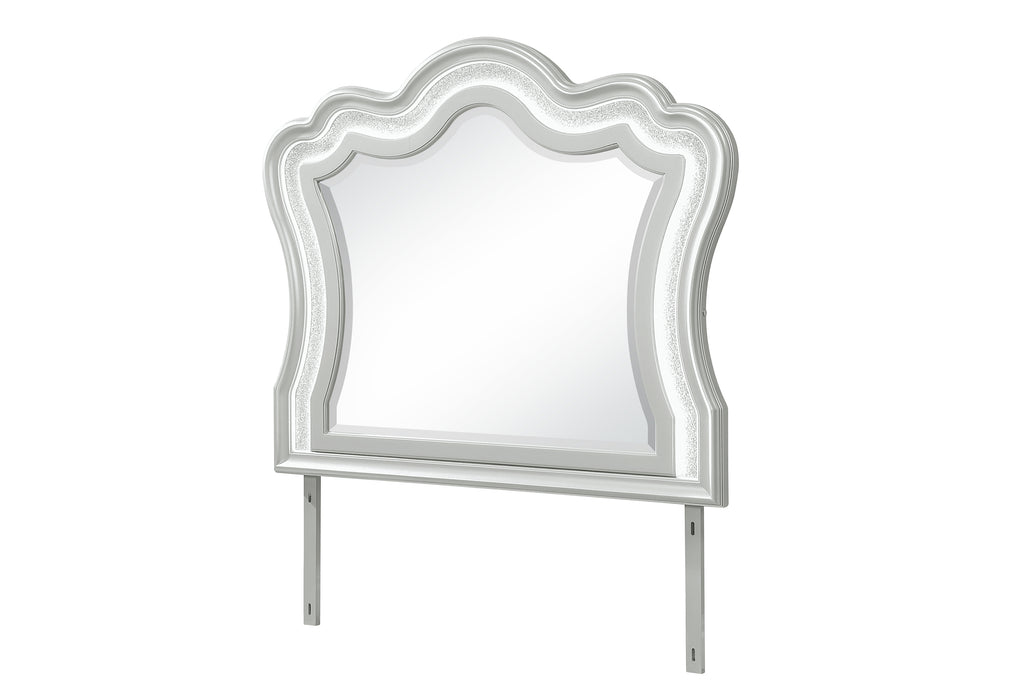 ARIA SILVER MIRROR WITH LED - De Avenue Furniture