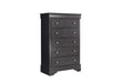 POMPEI METALLIC GREY CHEST - De Avenue Furniture