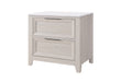MARIAH BEIGE NIGHTSTAND - De Avenue Furniture