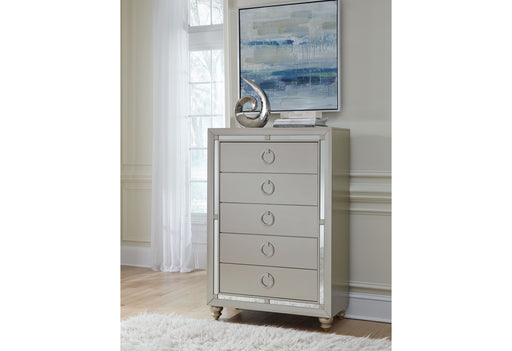 RILEY SILVER CHEST - De Avenue Furniture