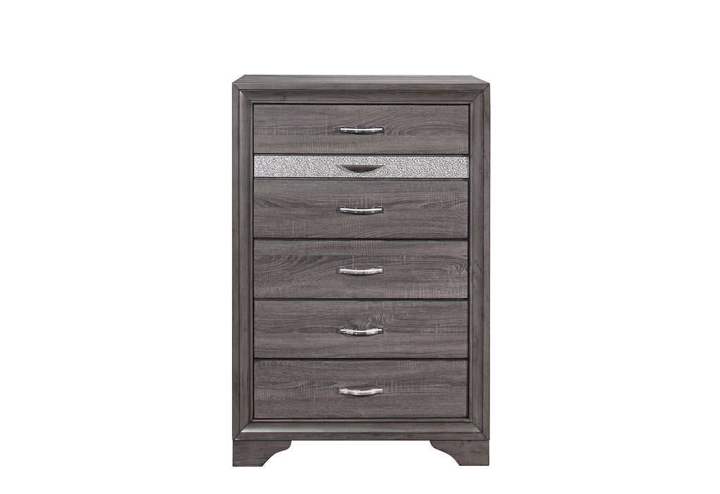 SEVILLE GREY CHEST - De Avenue Furniture