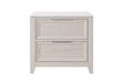 MARIAH BEIGE NIGHTSTAND - De Avenue Furniture