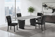 D2502 DINING TABLE AND 4 DINING CHAIRS - De Avenue Furniture