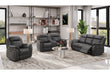 U8517 GREY RECLINING SOFA/CONSOLE RECLINING LOVESEAT/GLIDER RECLINER - De Avenue Furniture
