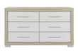 EMMA NATURAL/WHITE DRESSER - De Avenue Furniture