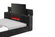 SERENITY/EMMA ONYX KING BED GROUP - De Avenue Furniture