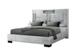 OSCAR GREY KING BED NO WOOD TRIM - De Avenue Furniture