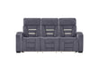 U1895 GREY P2 RECLINING SOFA WITH IS AND LED - De Avenue Furniture