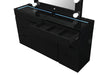 ELLA BLACK VANITY WITH SPEAKER - De Avenue Furniture