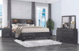 JORDYN GREY KING BED GROUP - De Avenue Furniture