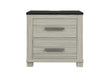 ASHLEY BROWN NIGHTSTAND W/USB & SPEAKER - De Avenue Furniture