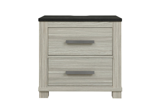 ASHLEY BROWN NIGHTSTAND W/USB & SPEAKER - De Avenue Furniture