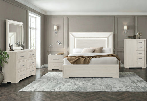 CLARA BEIGE QUEEN BED GROUP - De Avenue Furniture