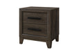 HARMONY BROWN NIGHTSTAND - De Avenue Furniture