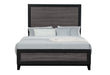 LISBON GREY/BLACK QUEEN BED, DRESSER, MIRROR AND NIGHTSTAND - De Avenue Furniture