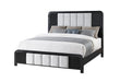 BECKETT WHITE/BLACK KING BED - De Avenue Furniture