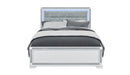 SOLEIL WHITE QUEEN BED - De Avenue Furniture