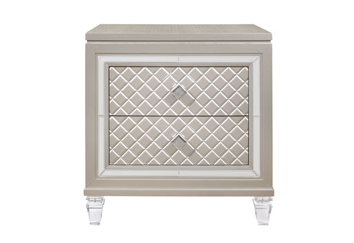 PARIS CHAMPAGNE NIGHTSTAND - De Avenue Furniture